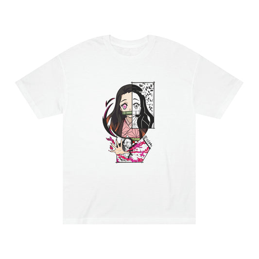 Kimetsu No Yaiba Nezuko Half Manga Unisex T-Shirt